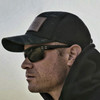 GATORZ EYEWEAR Sentix Black with Black Logo Frame and Smoke OPz Lens Sunglasses (GZ-18-010)