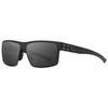 GATORZ EYEWEAR Rig Black with Black Logo Frame and MilSpec Ballistic Smoke Anti-Fog Lens Sunglasses (GZ-14-002)