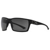 GATORZ EYEWEAR Marauder Black with Silver Logo Frame and Smoke Lens Sunglasses (GZ-12-031)