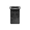 RADIAN WEAPONS Guardian Black Optic Guard for Glock MOS Holosun 407/507 with Six Combo Back Up Iron Sights (H0001)