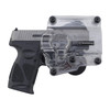 BULLDOG CASES Max Multi-Fit Polymer Transparent Clear Holster with Paddle (MX-002)
