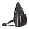 BULLDOG CASES Black Sling Bag with Holster (BDP-084)