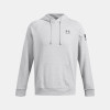 UNDER ARMOUR Men's Freedom Flag Mod Gray Light Heather/Black Hoodie (1386756-011)