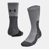 UNDER ARMOUR Unisex All Weather Wool Titan Gray/Black Boot Socks (1387066-024)