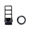 FAXON MuzzLok 8.6BLK M18x1.5 Steel QPQ Nitride 3 Port Muzzle Brake (FFMD863PMBSQPQ)