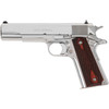 COLT'S MANUFACTURING Government Model 38 Super 5in 9rd Bright Stainless SAO Pistol (O1911C-BS38)