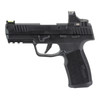 SIG SAUER P322 RS 22LR 4in 2x20rd Black Single-Action Pistol with Romeo RS Compact (322C-B-RS)