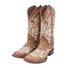 Open-box: CORRAL Womens Tan Embroidery Sq. Toe, Size: 8.5, Width: M (L5409-LD-M-8.5) - Great condition, limited use