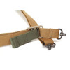 BLUE FORCE GEAR Vickers Push Button Coyote Brown Sling (VCAS-PB-125-AA-CB)