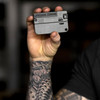 TRAILBLAZER FIREARMS LifeCard .22WMR Single-Shot Concrete All Aluminum Handle Folding Pistol (LC2-CON)