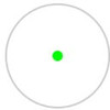HOLOSUN 407 Green 2MOA Dot Open Lens Solar Pistol Reflex Sight (HE407C-GR2-X3)