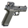 RUGER RXM 9mm 4in 2x 17rd Mags Black/OD Green Pistol with Aimpoint COA Red Dot Sight (19466)