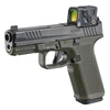 RUGER RXM 9mm 4in 2x 17rd Mags Black/OD Green Pistol with Aimpoint COA Red Dot Sight (19466)