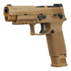 SIG SAUER M17 9mm 4.7in 17rd/21rd Coyote Tan Semi-Auto Pistol, MA Compliant (M17-9-CSS-MS-MA)