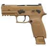 SIG SAUER M18 9mm 3.9in 10rd Coyote Tan Semi-Auto Pistol, MA Compliant (M18-9-CSS-MS-MA)