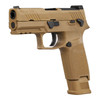 SIG SAUER M18 9mm 3.9in 10rd Coyote Tan Semi-Auto Pistol, MA Compliant (M18-9-CSS-MS-MA)