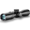 HAWKE XB30 2-7x32 SR Reticle Riflescope with Match Weaver 30mm Low 2pc Black Riflescope Ring Mounts and GRITR Microfibre (12224+22115+GRIT-MF)
