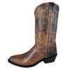 Open-box: SMOKY MOUNTAIN BOOTS Men's Denver Leather Western Boot, Color: Brown, Size: 12-EE (4435-12EE_2) - Damaged package