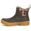MUCK BOOT Women's Originals Brown/Plaid/Gum Ankle Boots (OAW-9PLD-BRN)