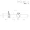 HAWKE Vantage HD 30 1-8x24 SFP Circle Dot Reticle Riflescope (14311)