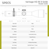HAWKE Vantage HD 30 3-12x56 SFP L4A Dot Reticle Riflescope (14335)