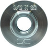 FAXON 1/2x28 Titanium Direct Thread To Hub Adapter (FF-MD-SIL-HUB-5-28-02)