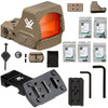 VORTEX Defender-ST 3 MOA Tan Micro Red Dot Sight w/ Pro 45 Degree Offset Accessory Picatinny Mount (DFST-MRD3-T+45RDM-2)