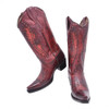 Open-box: CORRAL LD WINE EMBROIDERY & STUDS, Size: 8, Width: M (L2067-M-8) - Great condition, limited use