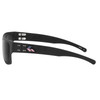 GATORZ EYEWEAR Delta Patriot Edition Black w/ Patriot G Logo Frame/Smoke Optimized Polarized Black Lens Sunglasses (GZ-04-087)