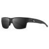 GATORZ EYEWEAR Delta Patriot Edition Black w/ Patriot G Blackout Logo Frame/ANSI Z87.1+ MILSPEC Ballistic Smoke Lens Sunglasses (GZ-04-095)