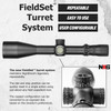 NIGHTFORCE NX6 6-36x56mm FVR-1 Reticle Riflescope (C749)
