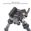 ACCUSHOT Atlas BT10-NC V8 Bipod Plus Area 419 ARCALOCK Dual-Clamp (BT10-NC-PLUS-419ArcDCwP)
