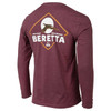 BERETTA Men's Walk Em Madder Brown Long Sleeve Shirt (TS233T189008E4)