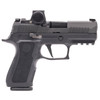 SIG SAUER P320-XCompact 9mm 3.6in 2x 15rd Mags Black Striker-Fired Pistol w/ ROMEO-X SIG-LOC PRO (320XC-9-BXR3-RXSL)