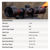 VORTEX Sonora 3-9x50 SFP Riflescope with Sport 1in High Riflescope Rings (SON-3901+SPT1-H)