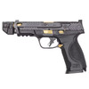 SMITH & WESSON M&P9 M2.0 9mm 4.8in 23rd Black/Gold Semi-Automatic Pistol (14619)