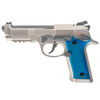 BERETTA Performance Match Light Blue Aluminum Grips For 92X (E02715)