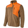 BERETTA Men's Halifax Sherpa Otter/Blaze Orange Jacket (P3681T238108AR)