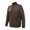 BERETTA Men's Highland Heritage Brown Bark BWR Full-Zip Sweater (PU761T262408AA)