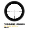 SIG SAUER WHISKEY6 3-18x44 30mm Milling Hunter 2.0 MOA Riflescope (SOW63115)