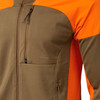 BERETTA Men's Kruma GridTech Fleece Otter/Orange Jacket (P3791T258708AR)