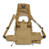 VORTEX GlassPak Pro Large Tan Binocular Harness with Hand Muff (P600-L+GP-MUFF-T)