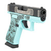 GLOCK G43X 9mm 3.41in 15rd Blue Rose Semi-Automatic Pistol (UX4350204NR15ORGLREB)