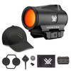 VORTEX Triumph 2 MOA Red Dot Sight with Men's Flexfit Cap - L/XL