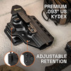 GRITR OMNI IWB/OWB Ambidextrous Kydex Holster Fits Smith & Wesson M&P9 M2.0 Competitor