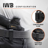 GRITR OMNI IWB/OWB Ambidextrous Kydex Holster Fits Springfield Echelon Compact