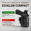 GRITR OMNI IWB/OWB Ambidextrous Kydex Holster Fits Springfield Echelon Compact
