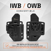 GRITR OMNI IWB/OWB Ambidextrous Kydex Holster Fits Springfield 1911 DS Prodigy Compact