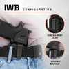 GRITR OMNI IWB/OWB Ambidextrous Kydex Holster Fits Springfield 1911 DS Prodigy Compact
