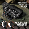GRITR OMNI IWB/OWB Ambidextrous Kydex Holster Fits Taurus G2 & G3 Series